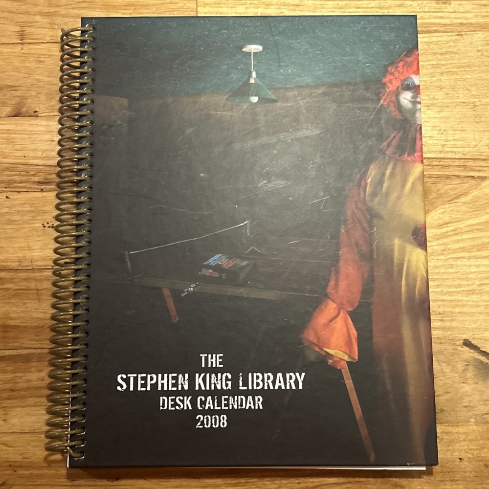Lot of 8 Stephen King Library Desk Calendars 2007-2014 Hologram, Short Story - Picture 8 of 9